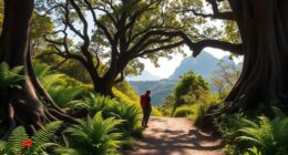 gentle hike at rinc n