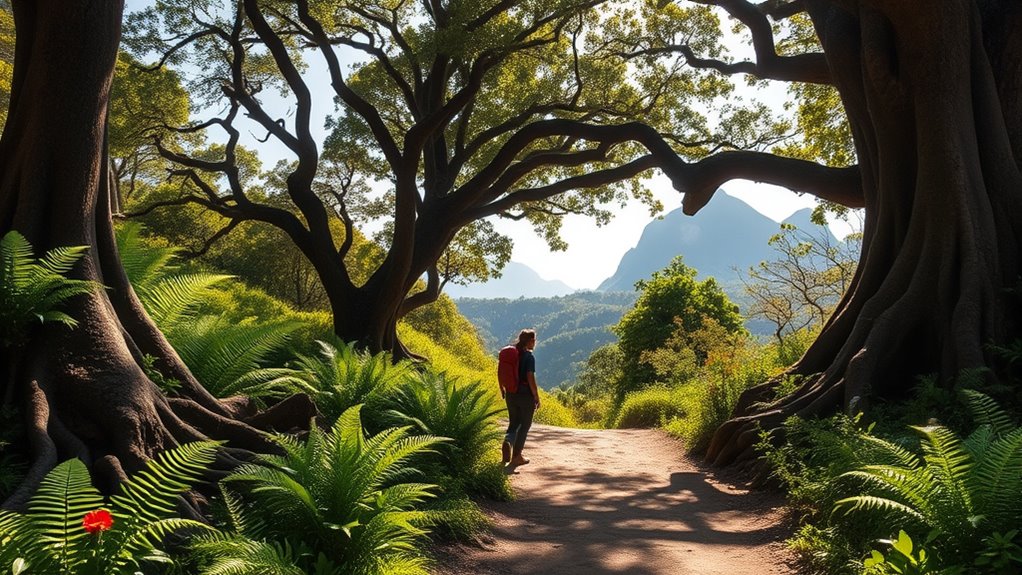 gentle hike at rinc n