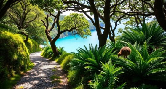 gentle rakiura stewart hikes