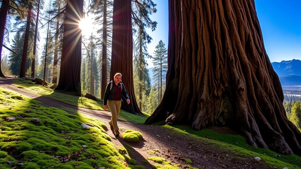 gentle sequoia trails
