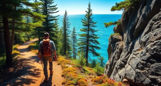 gentle trails in forillon