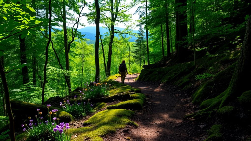 gentle trails in smokies