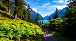 gentle trekking in fiordland