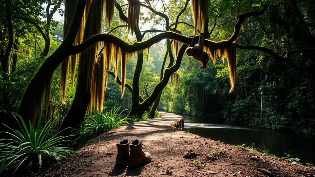 gentle trekking in sanctuary