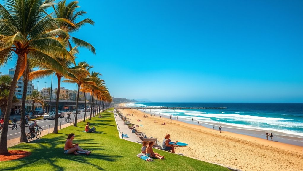 gold coast pedestrian travel