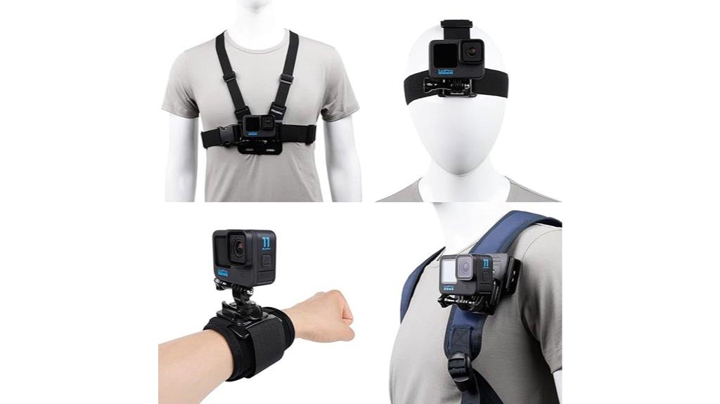 gopro accessories with mounts