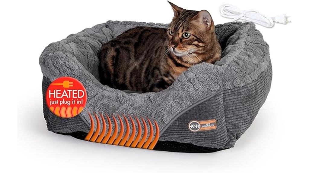 heated indoor pet bed
