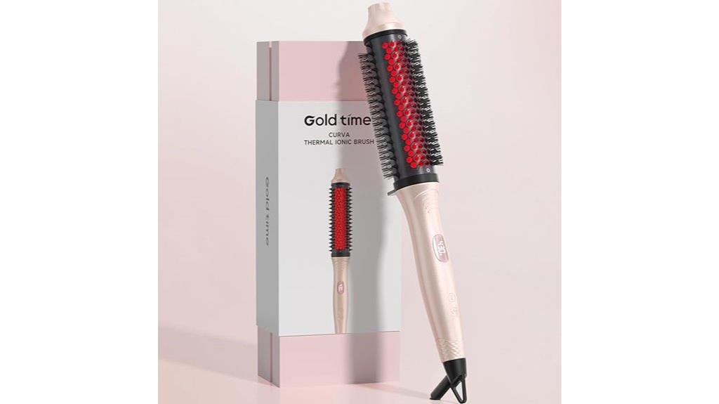 heated infrared blowout brush