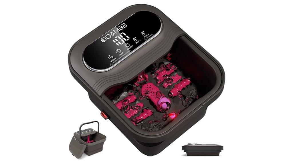 heated massage foot spa