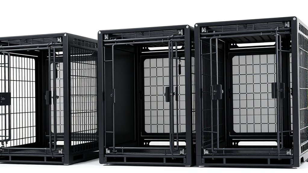 heavy duty crate with divider