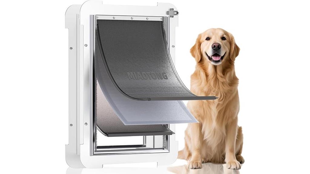 heavy duty insulated dog door