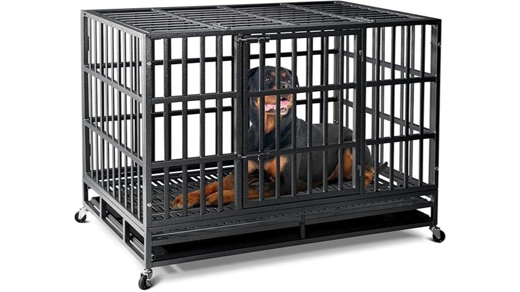 heavy duty large dog crate