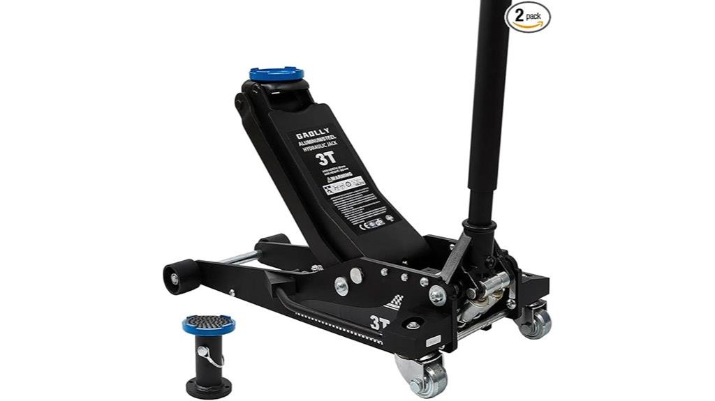 heavy duty low profile jack