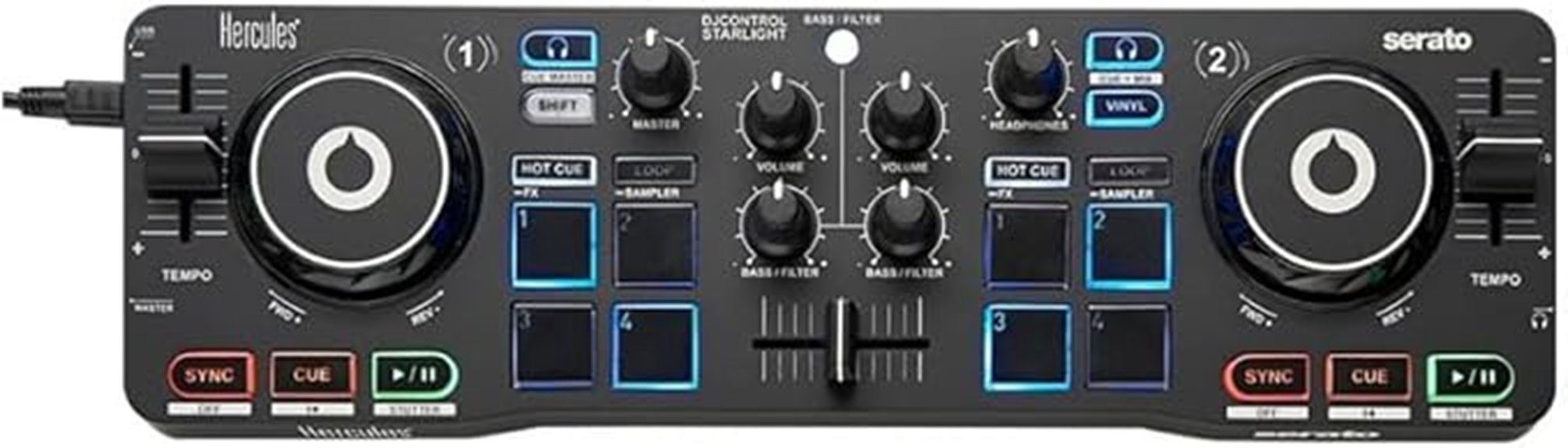 hercules dj control compact