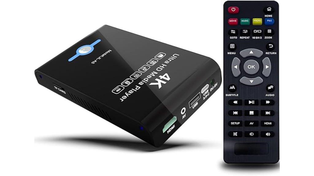 high definition media storage