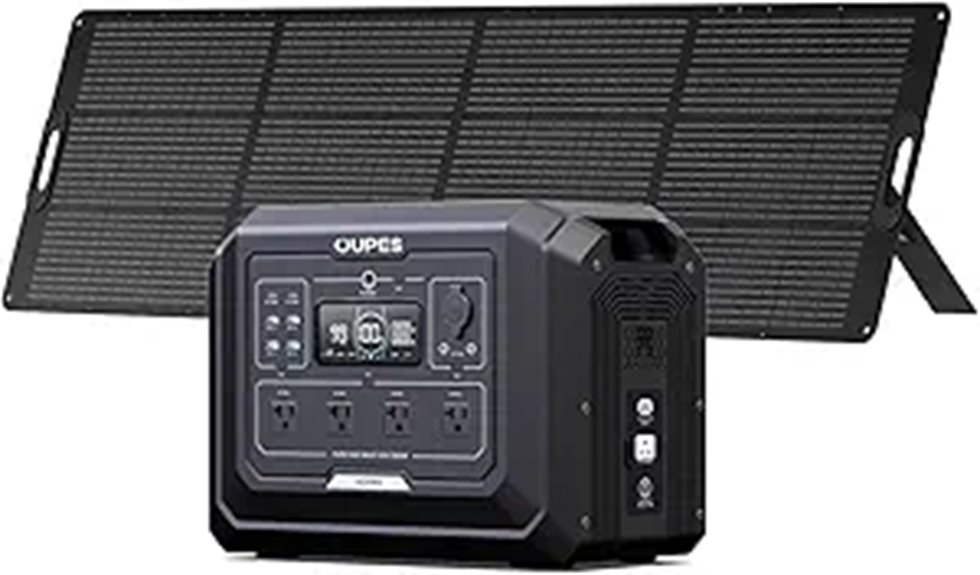 high power solar generator