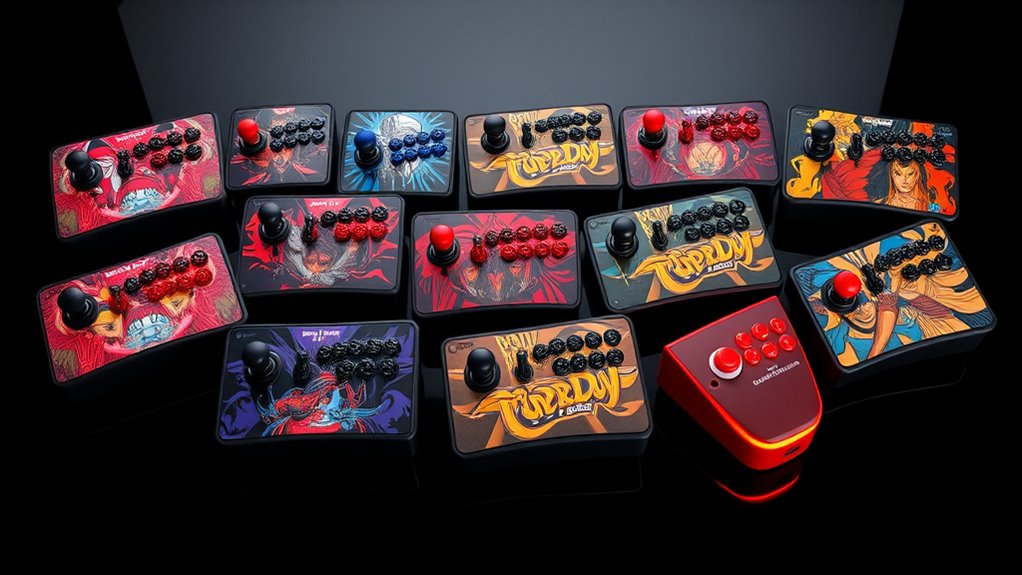 high quality arcade fight sticks