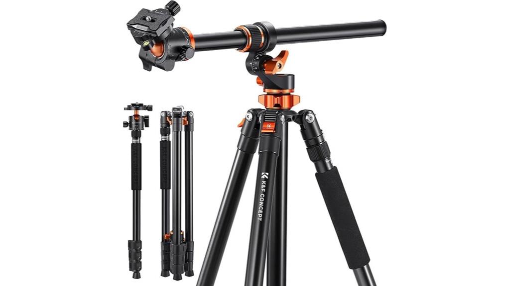 high tripod with monopod