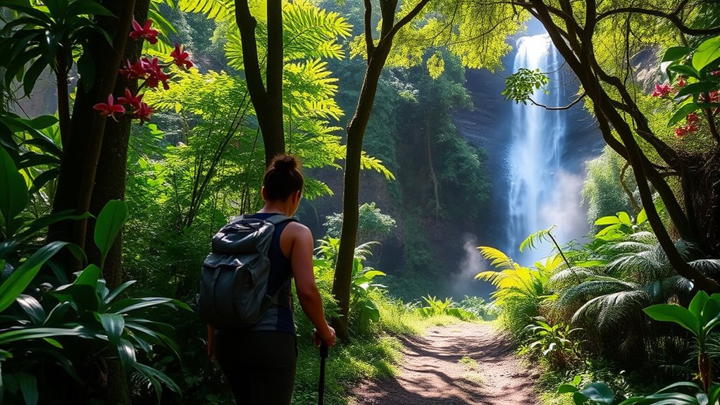 hiking bird watching photography