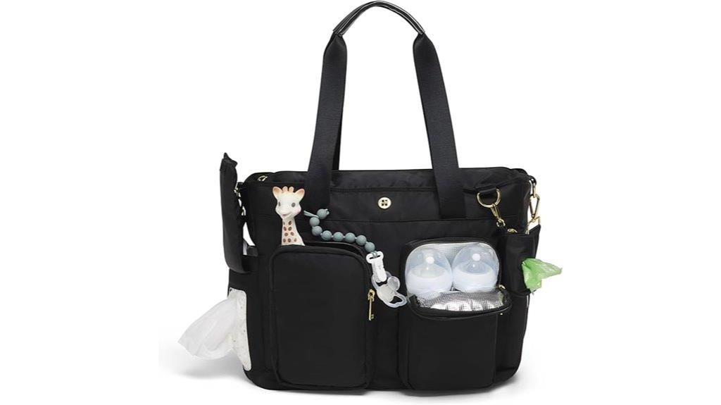 huggies signature weekender tote