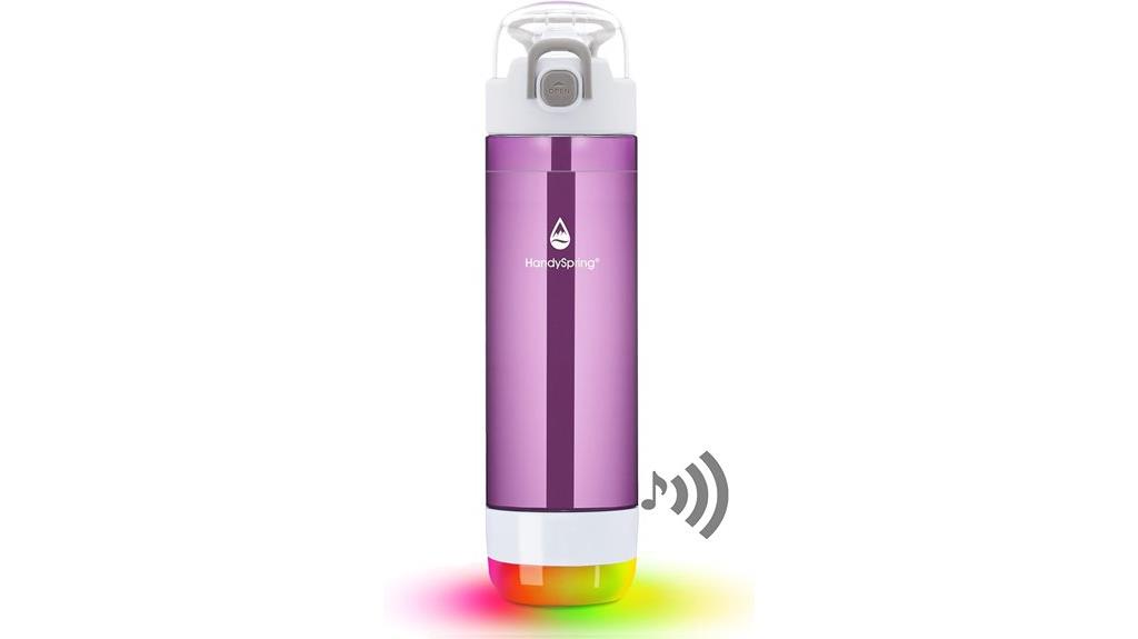 hydrating reminder with lights