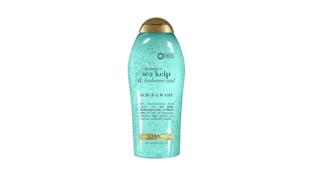 hydrating sea kelp scrub