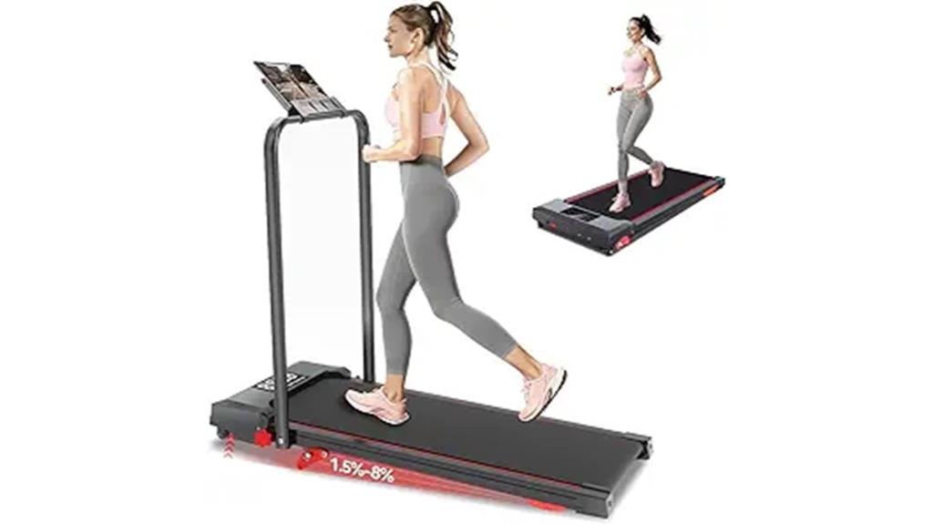 incline walking treadmill with handles