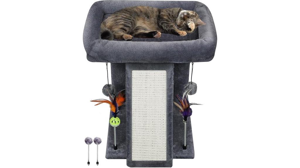 indoor cat scratching tower