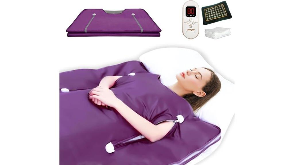 jade tourmaline infrared sauna