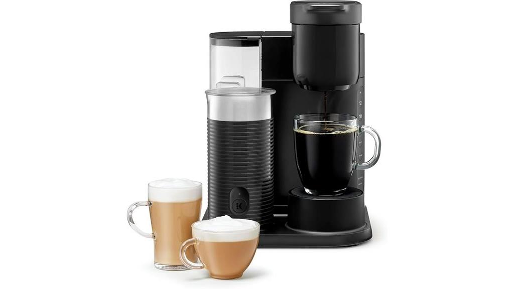 keurig coffee maker with frother