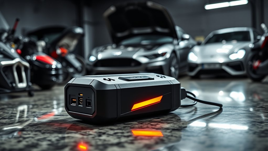 key jump starter features