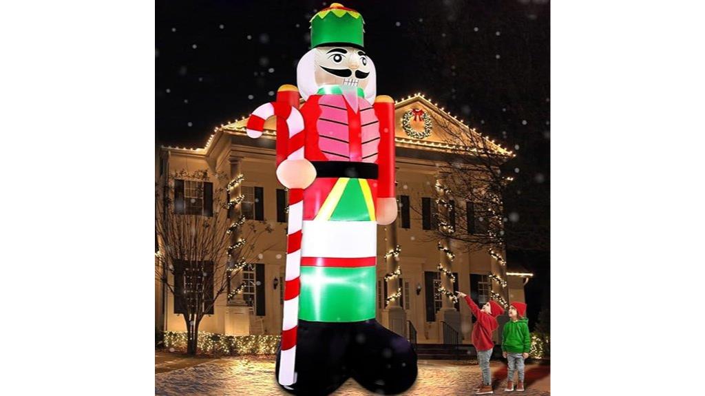 large 14 foot nutcracker inflatable