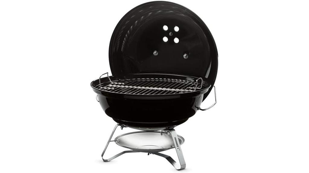 large black 18 inch grill