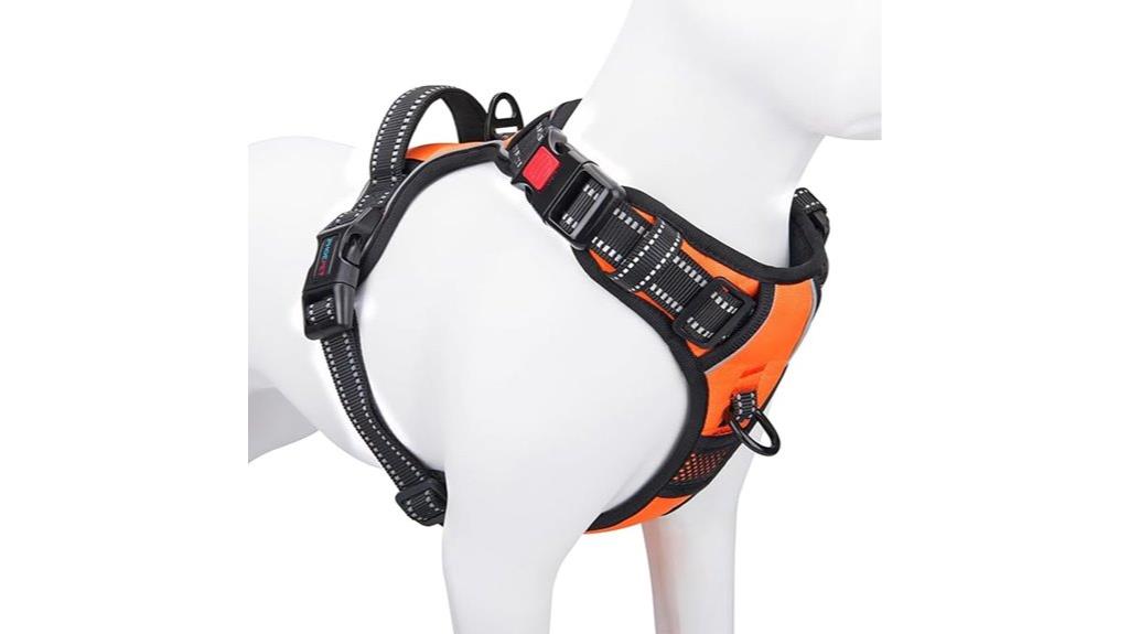 large breed reflective harness