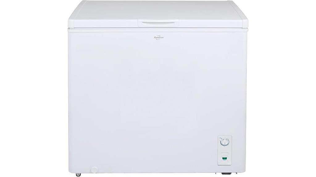 large capacity chest freezer