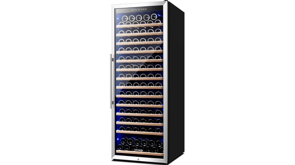 large capacity wine cooler
