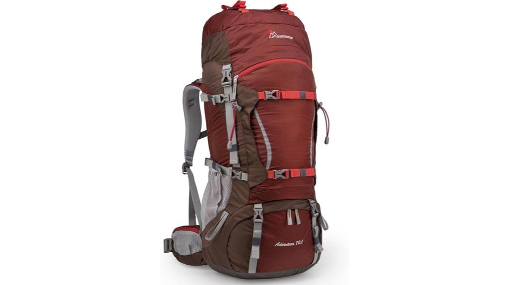 large hiking backpack