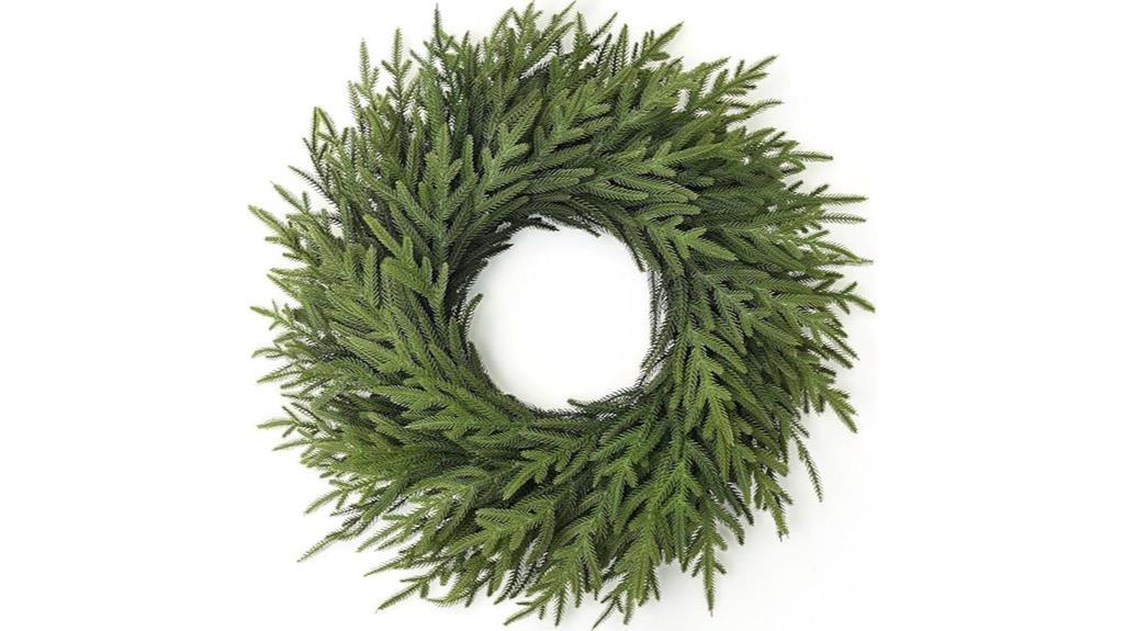 large norfolk pine wreath