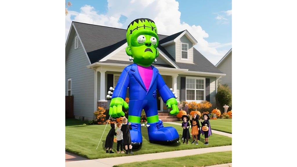 large outdoor inflatable frankenstein
