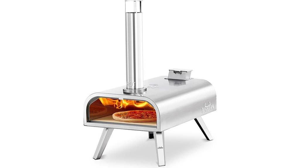 large outdoor pizza oven