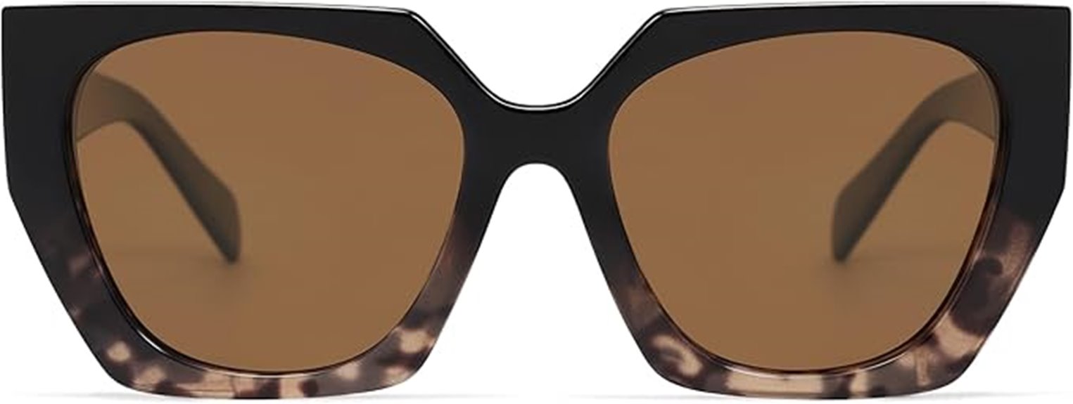 large oversized polarized sunglasses