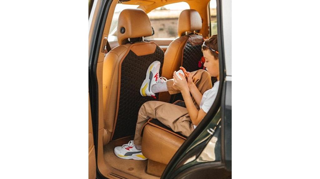 leather back seat protector