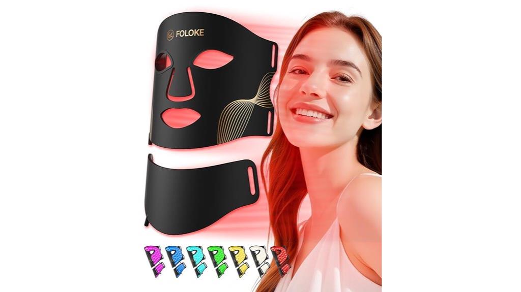 led skin rejuvenation mask