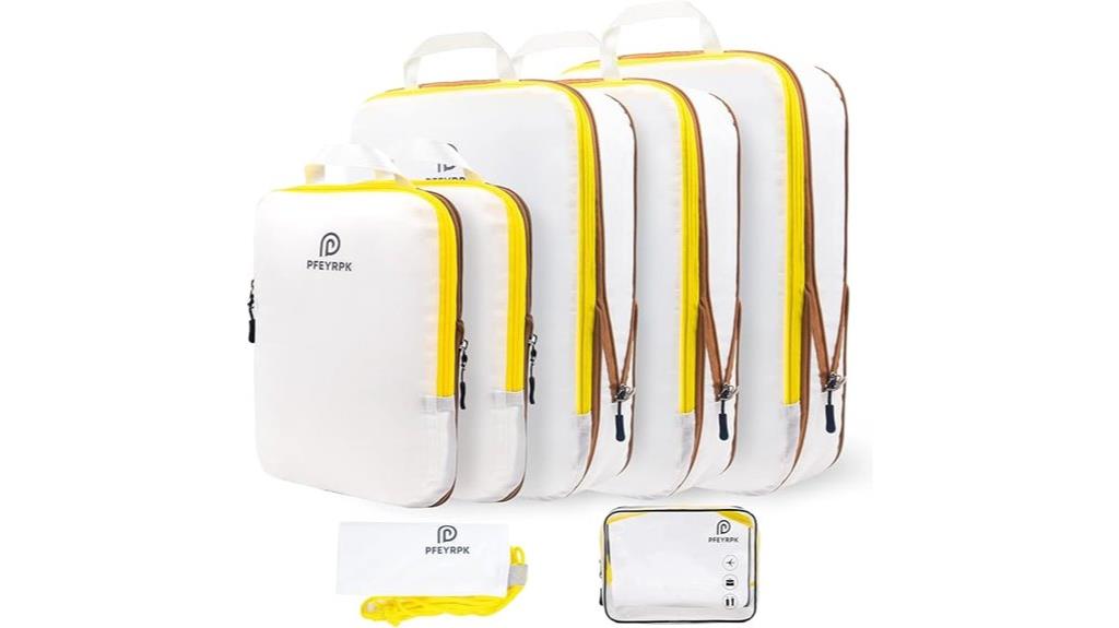 lightweight suitcase packing cubes