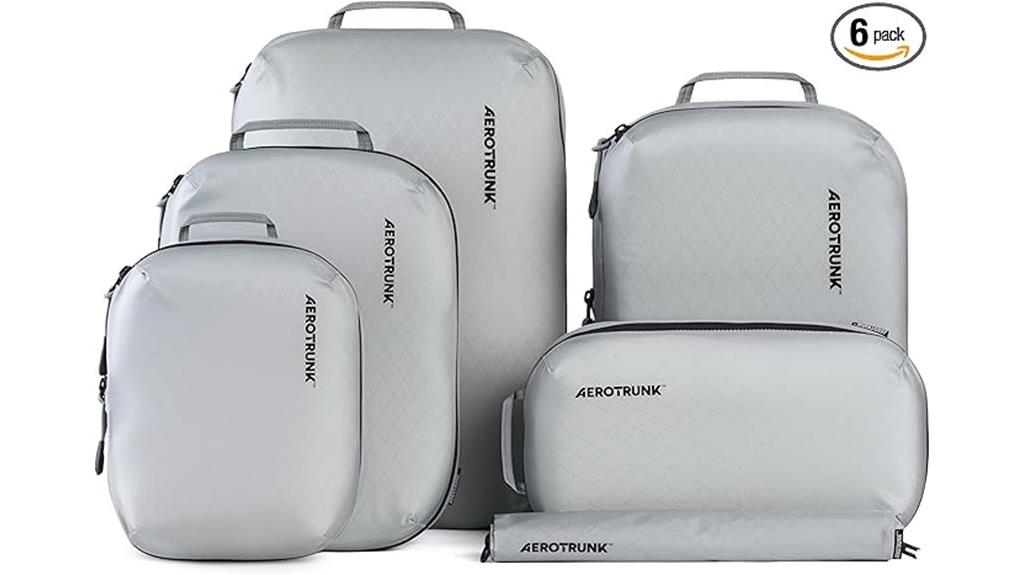 lightweight travel organizer set