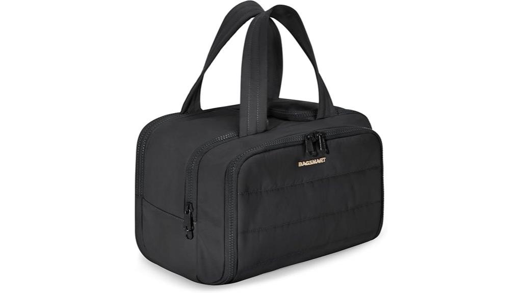 lightweight travel toiletry organizer