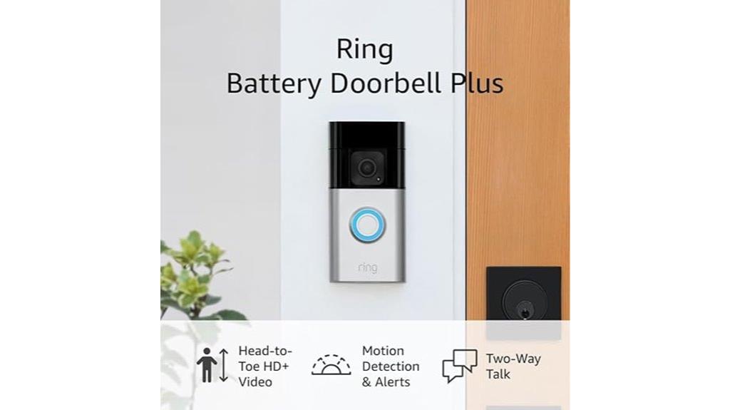 like new ring plus doorbell