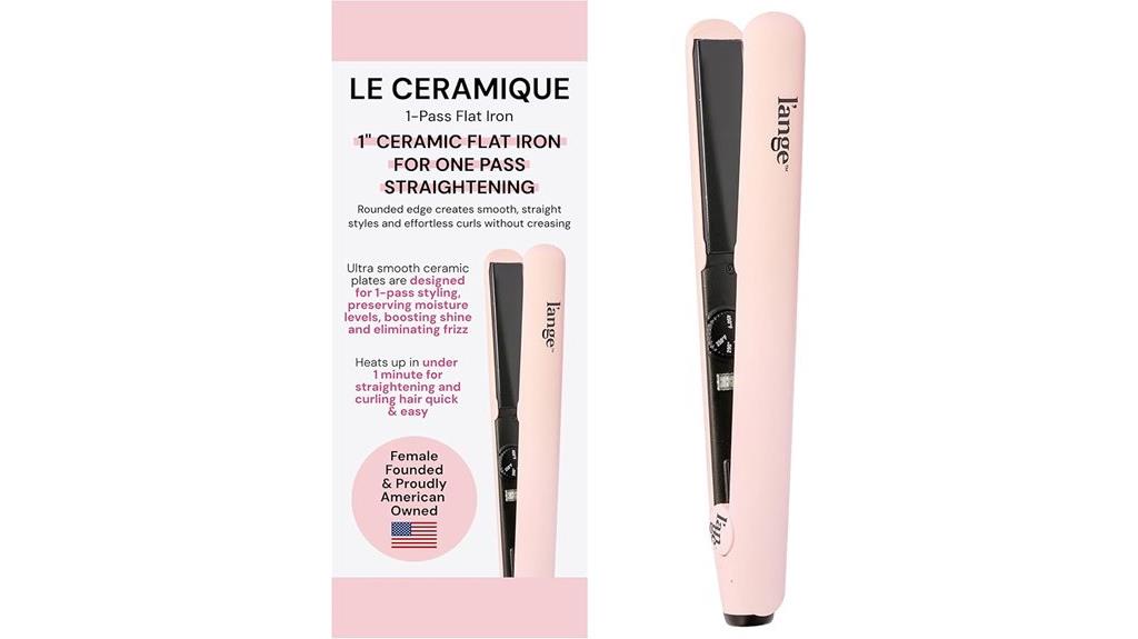 long hair flat iron