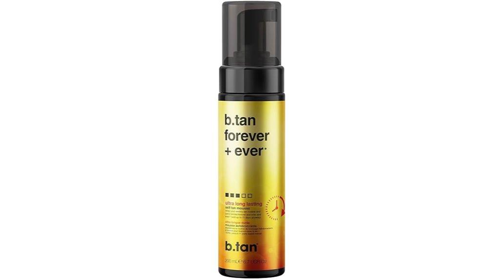 long lasting self tanner