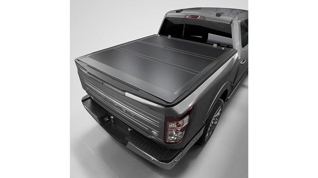 low profile folding tonneau